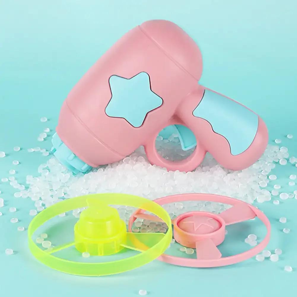 Funny Cat Toy Interactive Launch Pet Training Toy For Kitten Mini Flying Disc Shooting Gun Chasing Games Cat Toys Pet Supplies