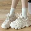 Trendy Spring and Autumn New All-Match Thick Bottom Increased Leisure Sneaker Children
