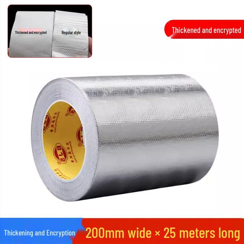 Nastro adesivo in foglio di alluminio impermeabile resistente alle alte temperature per isolamento condotti e protezione solare