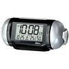 Seiko Clock Alarm Clock Radio-Controlled Digital Loud Alarm PYXIS SUPER RAIDEN Black Metallic NR5...