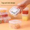 Small Plastic Food Sample Storage Containers with Lids