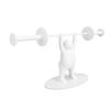 Funny Weightlifter Toilet Roll Holder Plastic 3D Printed Standing Toilet Paper Holder for Bathroom Decor