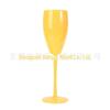 Colorful Shatterproof Plastic Wine Glasses, Anti-Fall, High-Foot Champagne Glass with Custom Logo for Bar Parties.