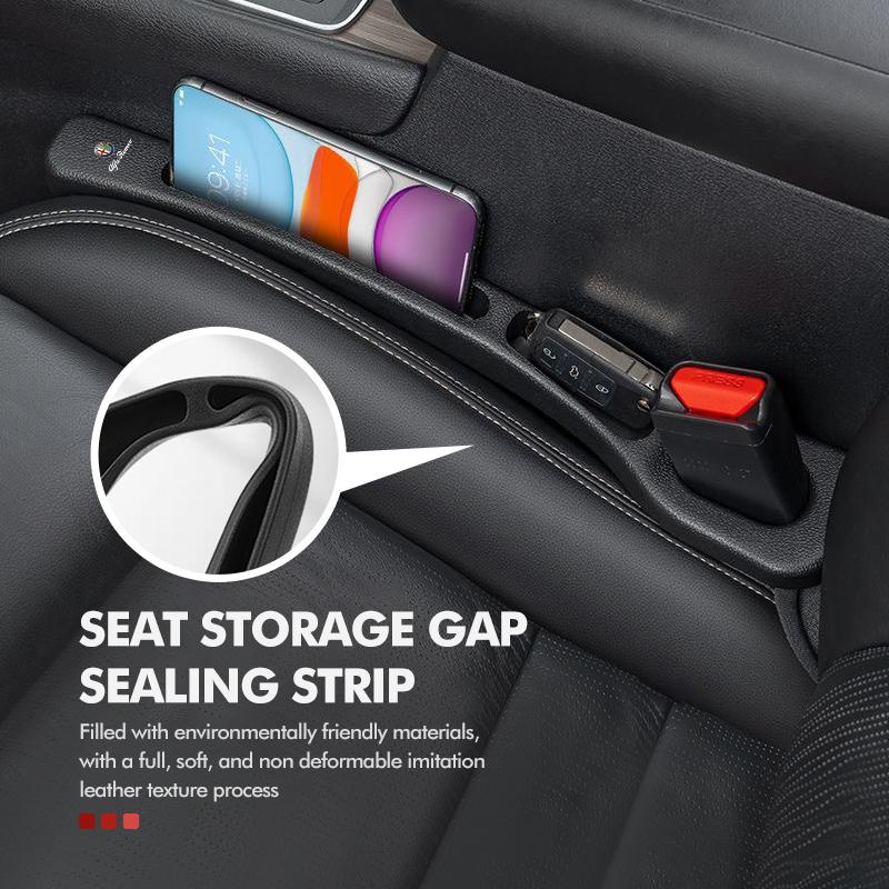 RWXI1 Car Seat Gap Filler Side Seam Plug Strip Leak-proof Filling Strip Interior Accessories For Alfa Romeo GT Stelvio F1 Brera