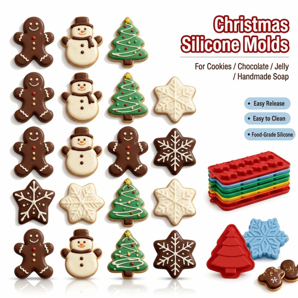 Silicone Cake Mold Heat-Resistant Jelly Mold Durable Chocolate Mold  Chocolate Jelly Pudding Making