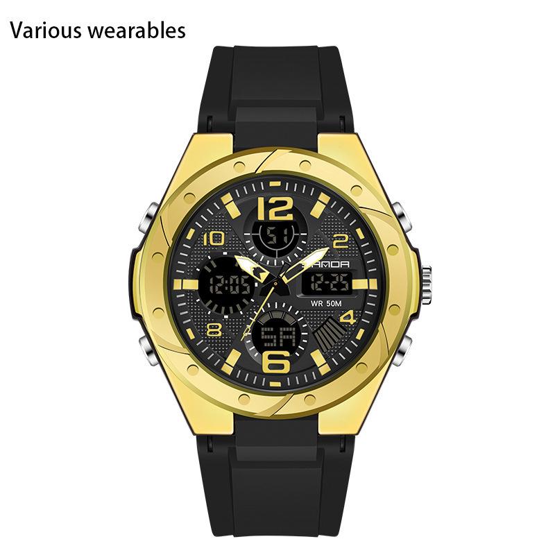 New Watch Student Sports Watch Korean Version Simple Temperament Waterproof Electronic Watch Trend Ins Wind