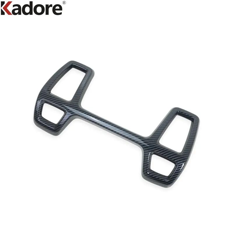 For Kia Sorento Carbon Fiber Car Front Center Air Condition Vent Outlet Cover Trim Interior Mouldings Accessories