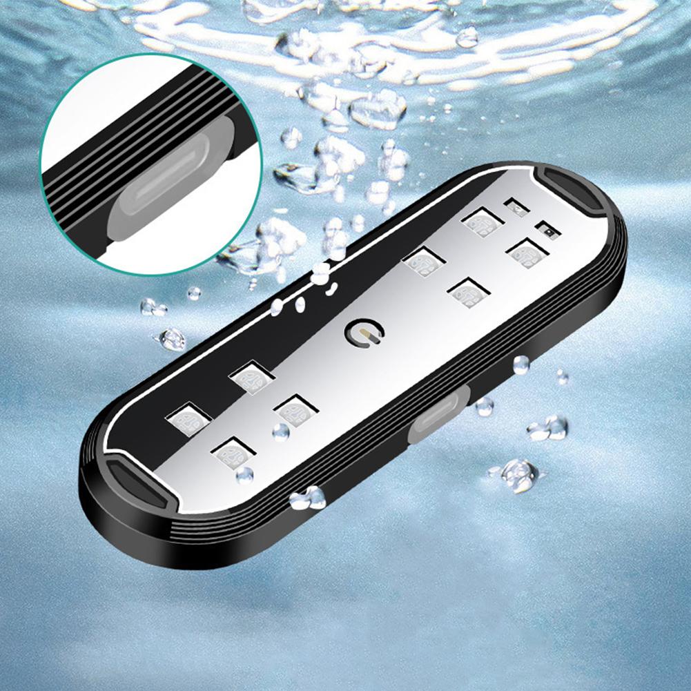 1/2Pcs Car Door Warning Light Anti-Collision Flash Atmosphere Welcome Light USB Charging LED Welcome Light Auto Open Door Lights
