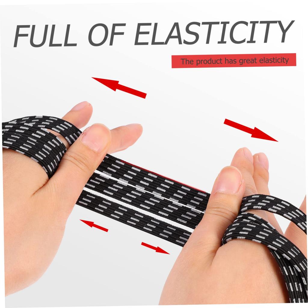 LEDmomo 2 Pcs Bicycle Chest Webbing Bike Binding Device Rear Rack Fastener Chest Luggage Belt Suitcase Cargo Tightening Rope Pedal