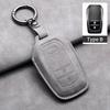 Leather Car Key Case Cover Shell for Toyota Prius Camry Corolla CHR C-HR RAV4  2017 2018 2019 2020 Land Cruiser Prado GT86
