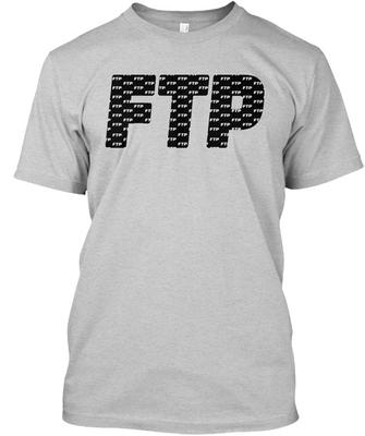 Camiseta unisex sin etiqueta Ftp Hanes