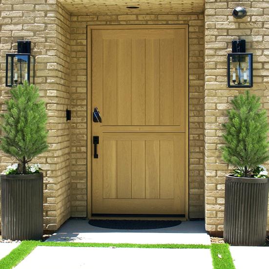 Artificial Cedar Topiary Tree with Stake Lifelike Faux Cedar Pines Christmas Tree UV Resistant Simulated Shrubs for Front Porch Outdoor Decor