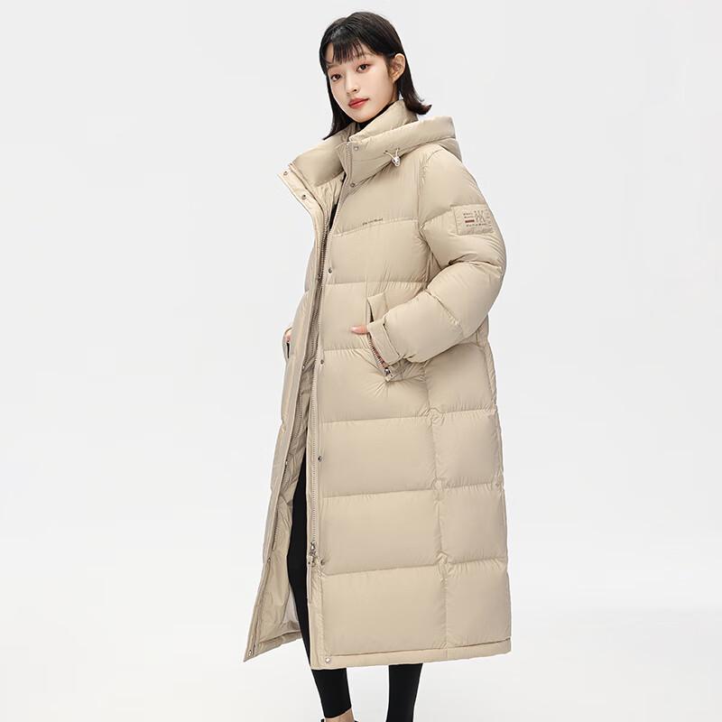 SNOWFLYING 2024 Women's Mid-Length Winter Down Coat