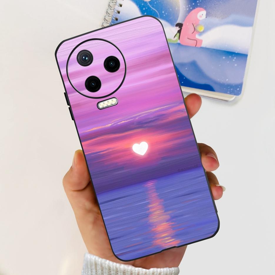 For Infinix Note 12 2023 Case X676C Cute Fashion Painted Cover Soft Silicone Phone Cases For Infinix Note 12 Pro 4G X676B Bumper