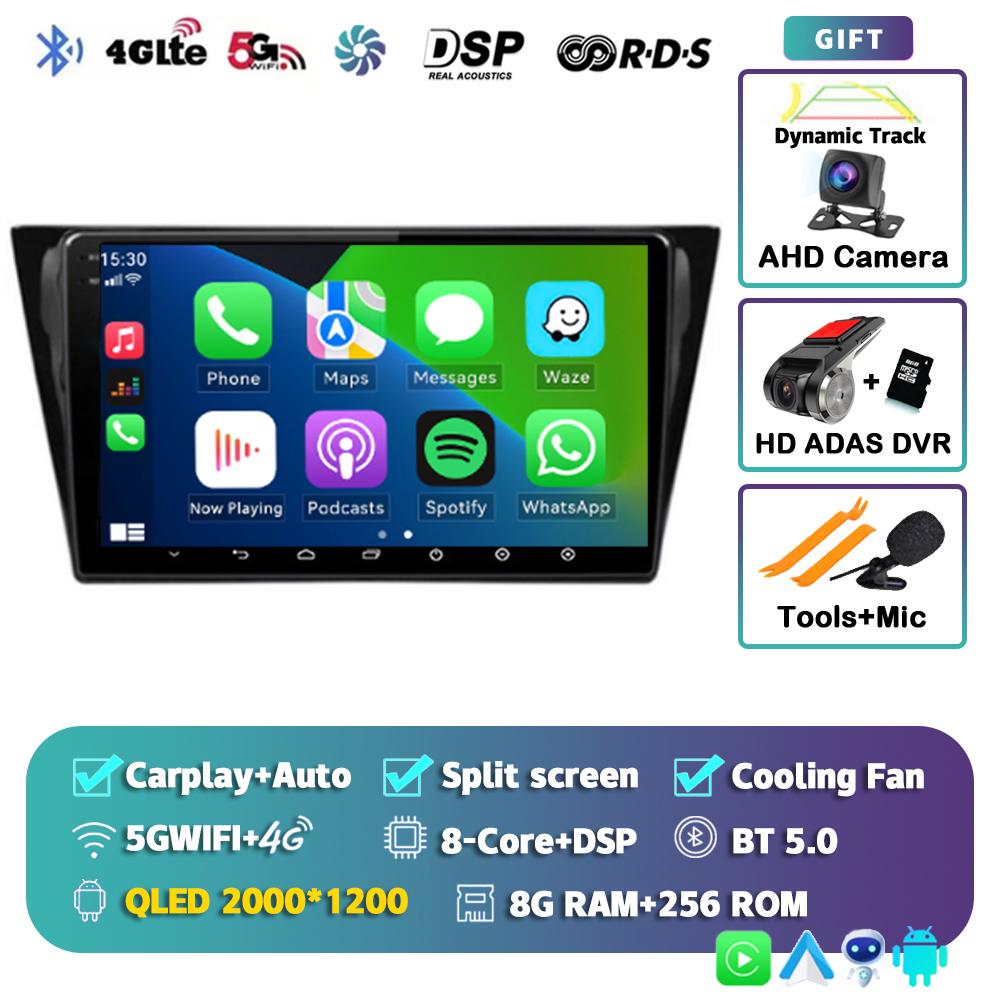 Android 14 Carplay Auto For VW Volkswagen Bora 2016 2017 2018 Car Radio Multimedia Navigation Player Video WIFI Stereo Head Unit