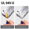 Heavy Duty ABS Shielded Ethernet Connection Box CAT6A Standard Junction Box for Office Home Framework Expansion