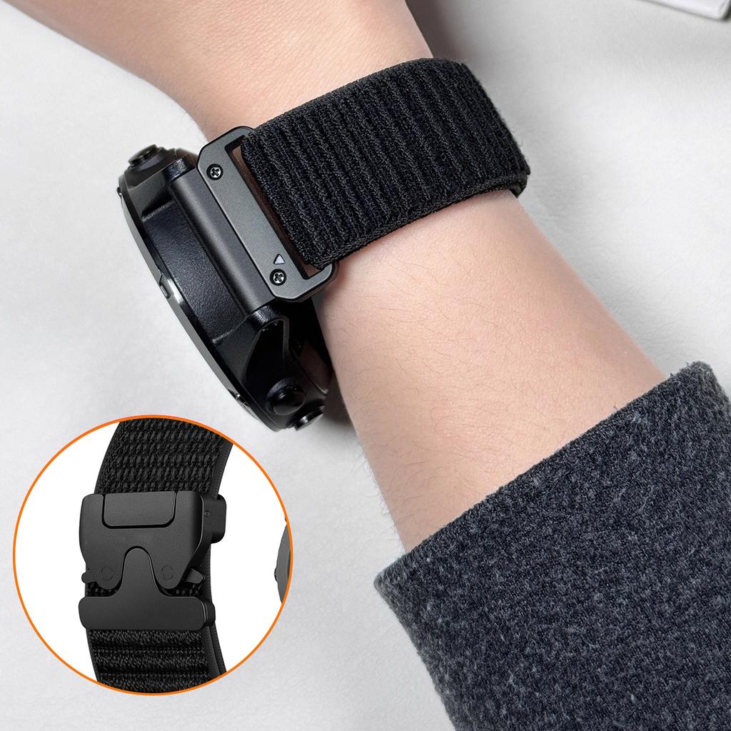 20/22/26MM QuickFit Field Nylon Band for Garmin Fenix 8 43mm 47mm 51mm 7 7X 6 6X 5 5X Plus2 Quatix 6x/5x 3 Sport Strap Bracelet