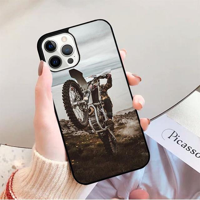 Moto Cross motorcycle sports Phone Case For iPhone 17 Air 16 15 14 13 12 Pro Max Plus Max Cover Shell