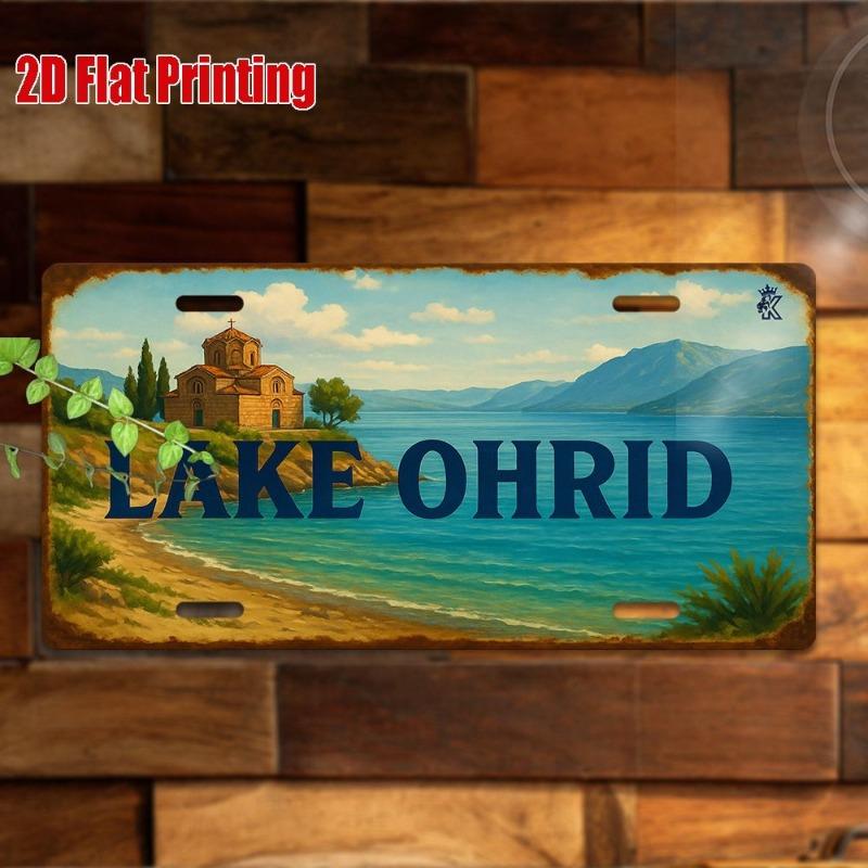 Metal Wall Sign Home Decor 15x30cm