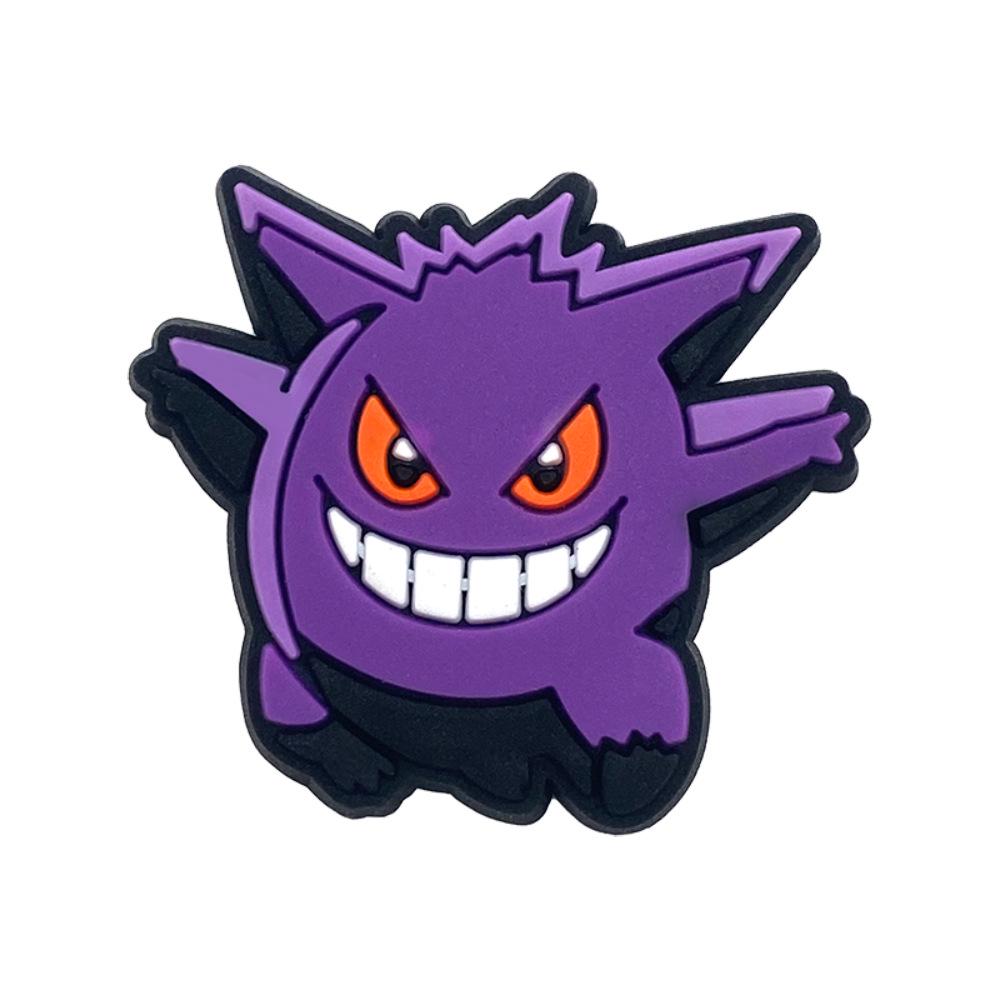 

Мягкие резиновые пряжки для обуви-клогов с цветами Покемон