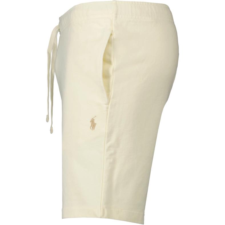 Polo Ralph Lauren Solid Low Waist Elastic Slim Fit Casual Shorts Men Shorts White 710934602-001