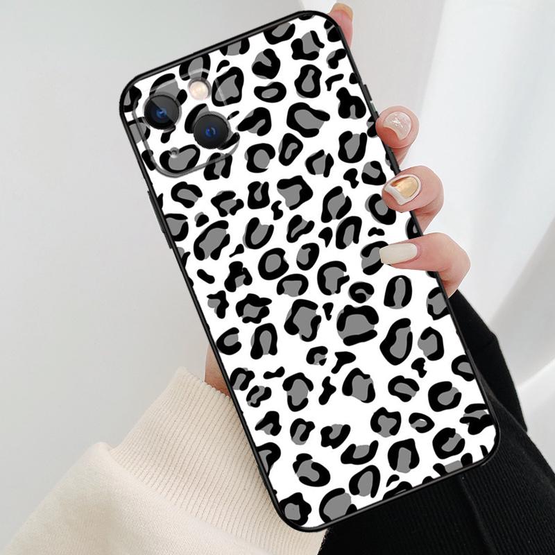 Leopard Pattern Animal Colorful Phone Case For iPhone 17 Pro Max 16 15 11 13 12 14 Pro Max mini 15 16 Plus 16e 17 Air Cover