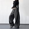 Women's American-Style Elastic Waist Slimming Sweatpants - 2025 Trendy Wide Leg Casual Pants