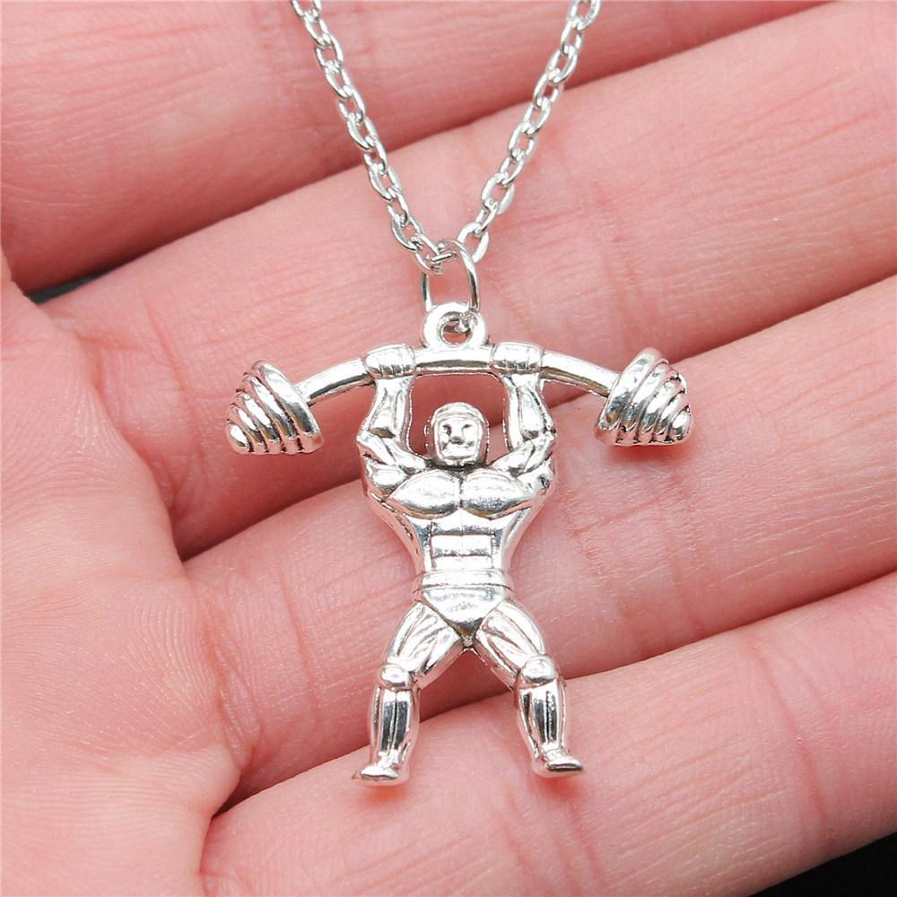 Necklace On The Neck 43cm Chain Athlete Sports Wedding Jewelry Findings QN008