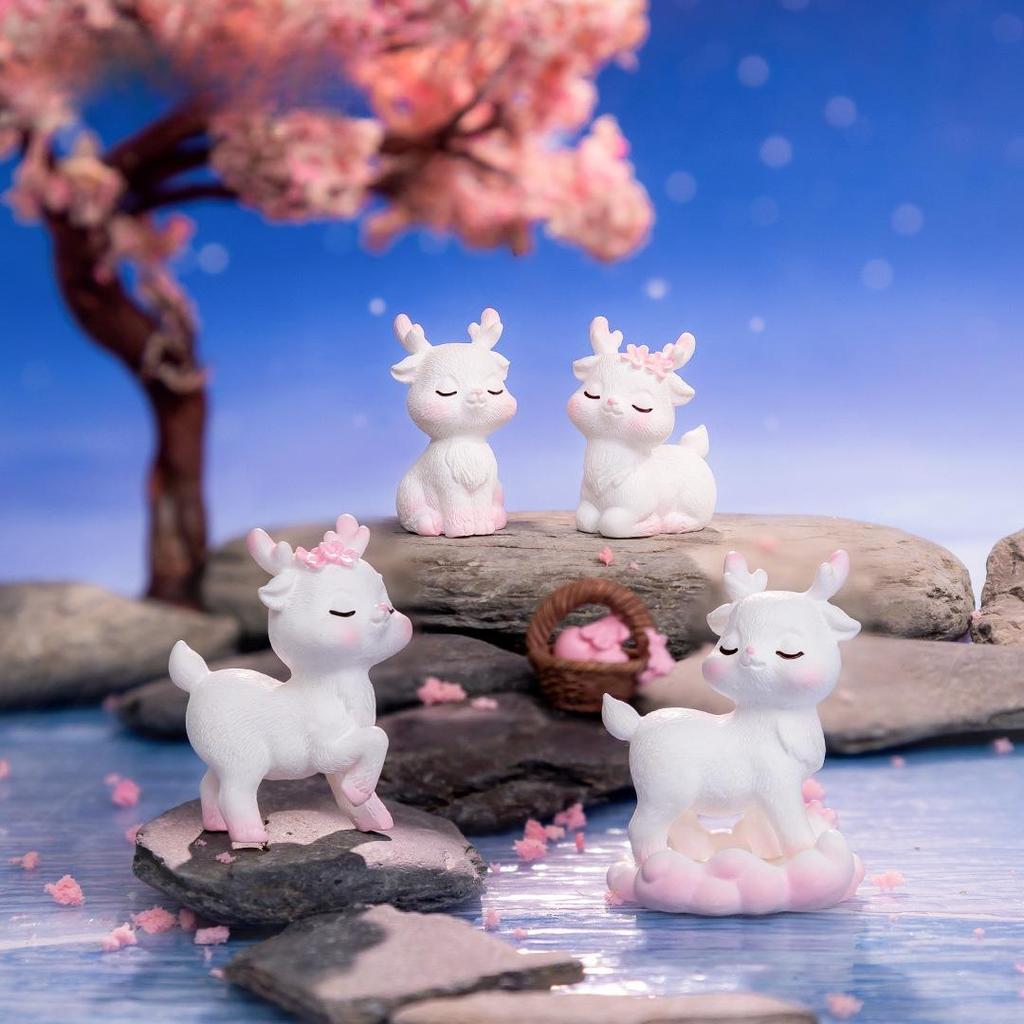 Small Decor Statues for DIY Miniature Landscape & Terrarium 10PCS