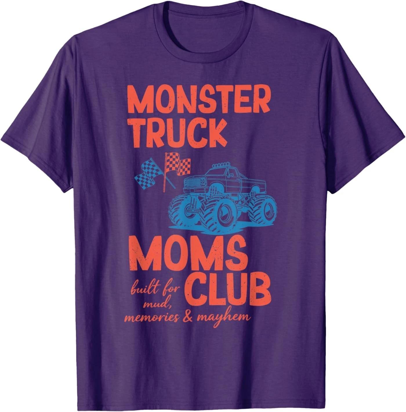Monster Truck Moms Club Monster Truck Mama Mother s Day T-Shirt 3XL