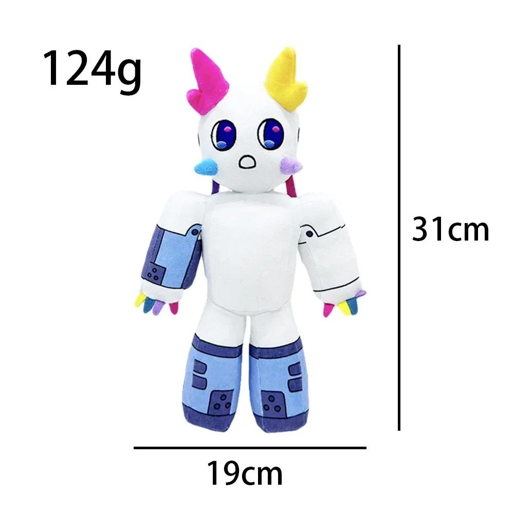 Gnarpy Discovers The Internet Plush Toys Anime Green Cat Regetevator Plushie Dolls Robot Stuffed Figure Christmas Birthday Gifts