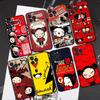 Popular Animation P-Pucca For IPhone 17 16 15 14 13 12 11 Pro Max 13 17Air Shockproof Soft Phone Cases Coque