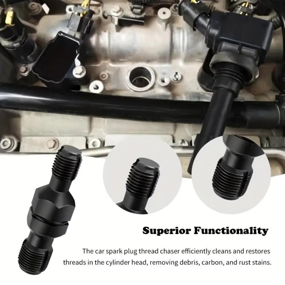 M12*1.25 Spark Plug Thread Repair Tool M10*1.0 Thread Restorer Tool  For Motorcycles