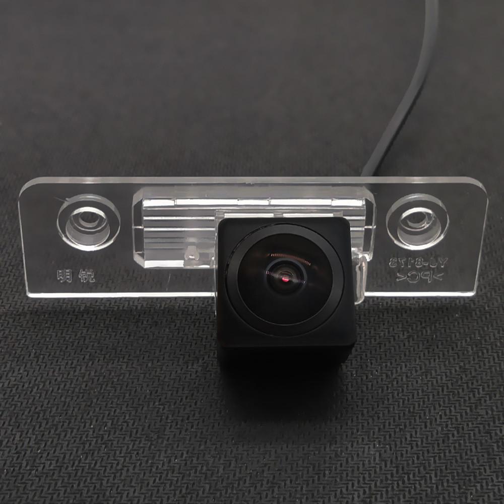 AHD Fisheye 12LED Dynamic Trajectory Car Rear View Camera For Skoda Octavia 5 A5 2008 2009 2010 2011 2012 2013 2014 2015