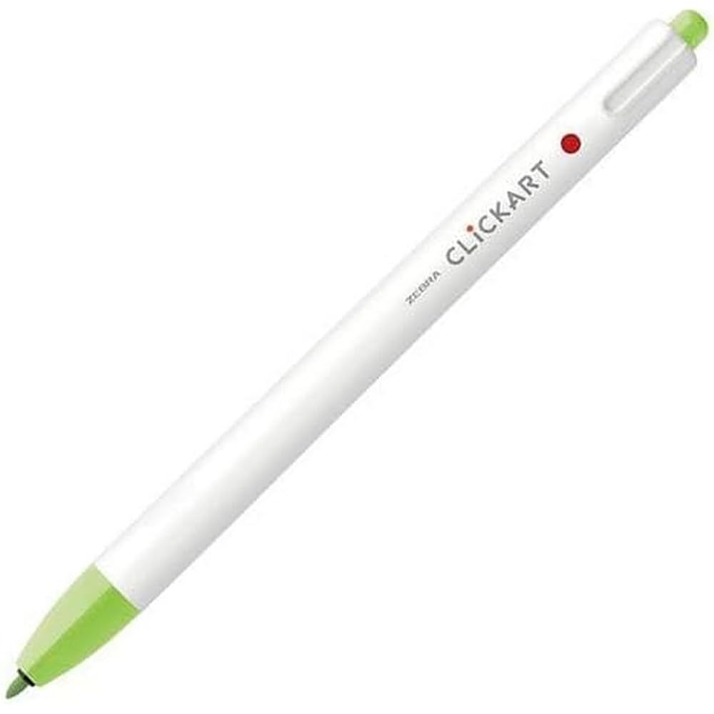 Zebra Knock Water-based Color Pen Clicker Light Green Wyss 22 Lg