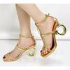 Fashion Women Sandals 2025 New Summer High Quality Peep Toe Sandals Casual Elegant Luxury High Heels Sandals Women Shoes for Women