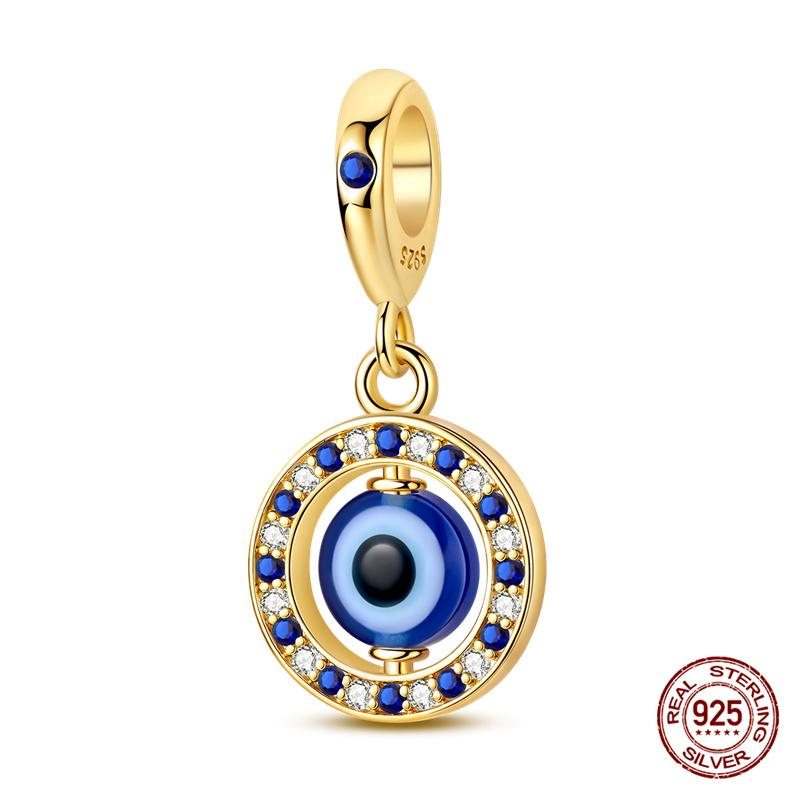 Original Charm Copper Three Colors Of Camellia Perfume Charm Beads Fit 3Mm Original Bracelet For Women Diy Fine Jewelry Gift