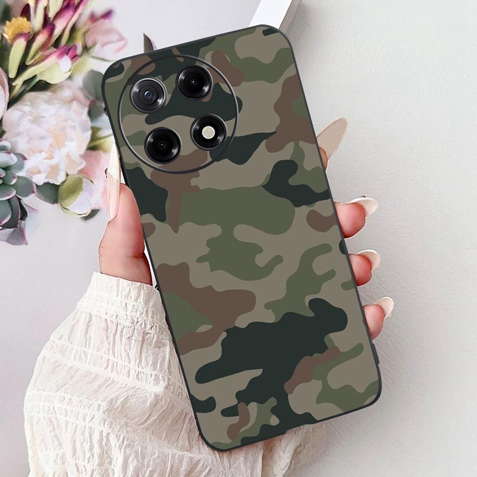 New Design Phone Case For Tecno Camon 30S Pro Camon30S CLA5 CLA6 Black Silicon Soft TPU Back Cover For Camon 30S 30SPro 4G