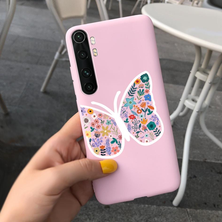 For Xiaomi Mi Note 10 Lite Case 6.47" Fashion Cute Girls Painted Soft TPU Cover For Xiaomi Note 10 Lite MiNote10 Lite Phone Case