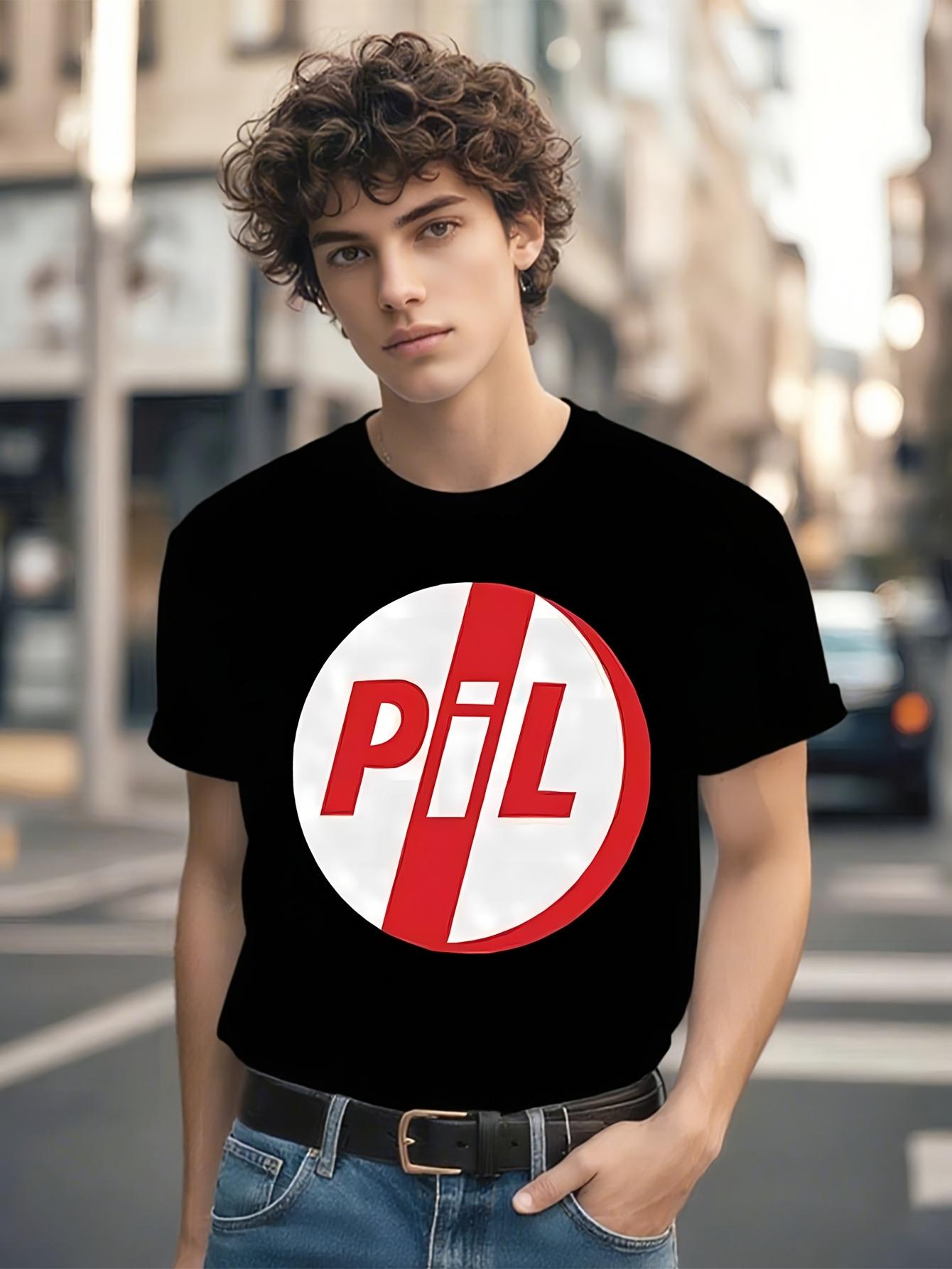 Public Image Limited PIL Logo Tshirt - Minimalist Band Te... L