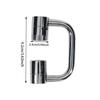 Single Gear/Double Gear Universal Swivel Faucet Extender Splash-Proof Kitchen Sink Faucet Aerator Extension with Adjustable Robotic Arm