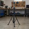 Bike Repair Workstand with Clamp Floor-Standing Maintenance Rotating