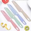 JIN NIANG ZI Home Kitchen Fruit Knife Melon Fruit Peeler Belt Knife Set Pocket Knife Lightweight Sharp Convenient Paring Knife