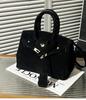  Stylish PU Tote Shoulder Bag for Women Large Capacity Retro Crossbody Bag for Daily Use