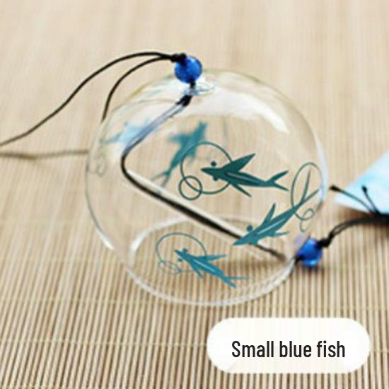 Cherry Blossom Glass Wind Chimes: Creative Home Décor & Spring Festival Gift