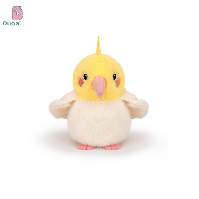 11cm Kawaii Bird plush toys Mini Artificial Bird Plush Doll Cute Lifelike Parrot Sparrow Plush Toy For kids Birthday Xmas Gifts