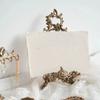 Elegant Frame Bracket Gold Display Storage Rack Plate Display Stand  Tabletop Decoration