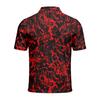 Men's Halloween Print Short Sleeve Button Shirt - Fun Holiday Top