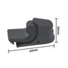 Manual Sliding Rear Window Glass Lock Clip for Ford 1999-2010 Cars