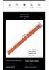 Handmade Retro Wiped Color Genuine Leather Watch Strap, 20/22mm